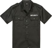 Brandit Security US Chemise Manches Courtes Noir 3XL