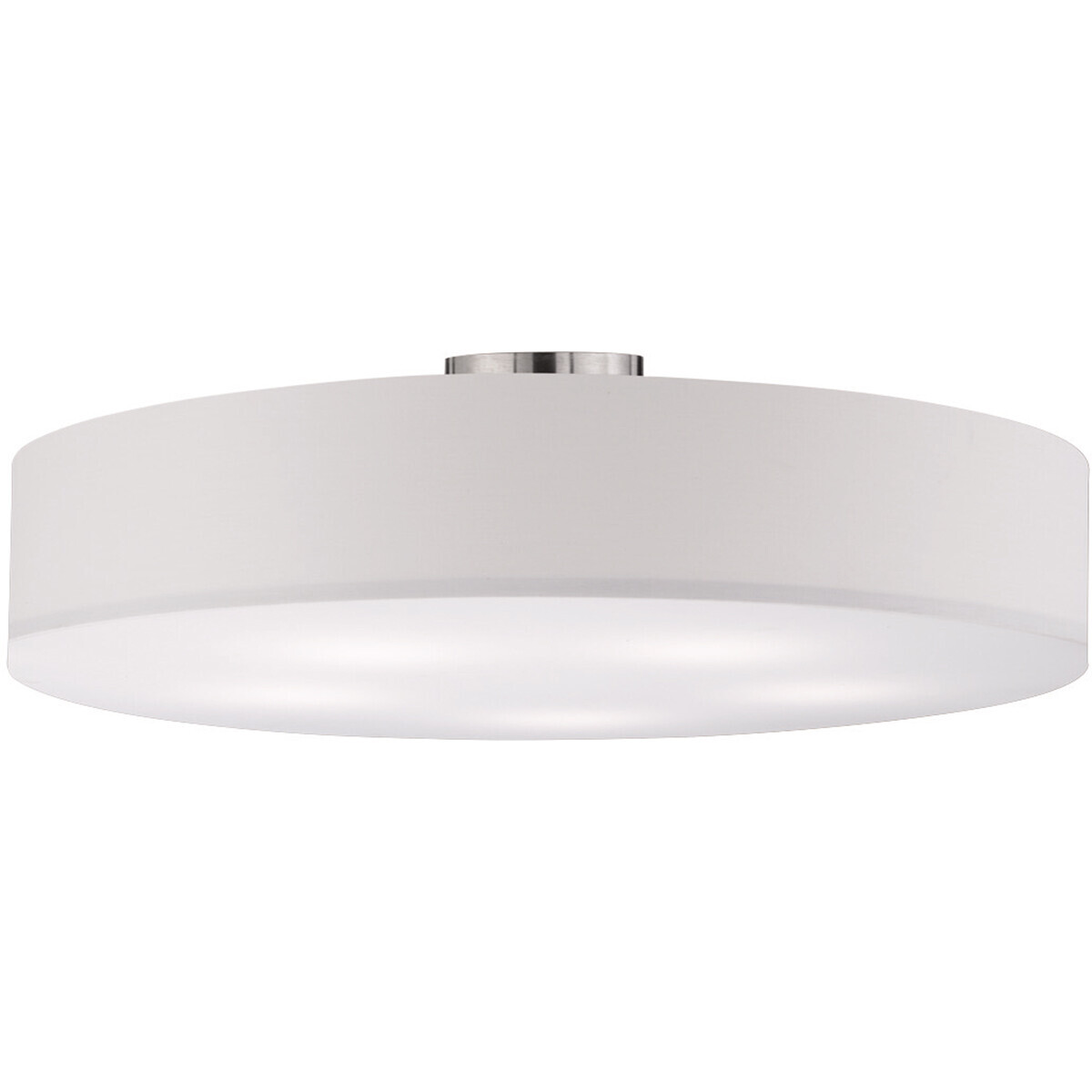 BES LED LED Plafondlamp - Plafondverlichting - Trion Hotia - E27 Fitting - 5-lichts - Rond - Mat Wit - Aluminium