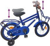 vidaXL Kinderfiets 16 Inch Donkerblauw