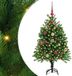 vidaXL Kerstboom met 150 LED, Groen, 120 cm