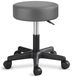 TRESKO tabouret de travail à roulettes - Gris