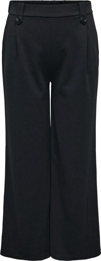 ONLY CARMAKOMA CARSANIA Button Pant Women's Trousers - Size XL X L32 - Black