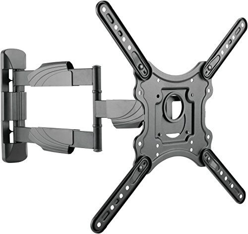 Schwaiger -9420- TV-wandmontage draaibaar voor beeldschermen met 58-190 cm of (23-75 inch) | montage voor LED 4K OLED | max. belasting 35 kg | wandafstand tot 61,4 cm | max. VESA norm 400x400