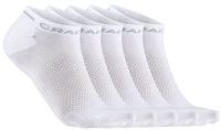 CRAFT ACTIVE SHAFTLESS SOCK 5-PACK Unisex Sportsokken - Wit