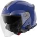 Bogotto H586 BT Solid Blauw Bluetooth Jethelm - Helm