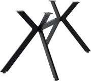 CLP Cascada Tafelpoten - Tafelframe - Tafelonderstel - Met poedercoating - Zwart