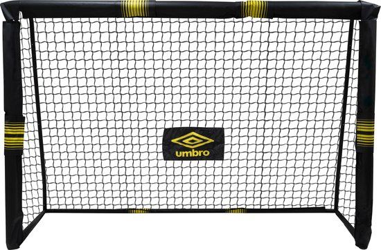 Umbro Voetbaldoel - Voetbal Goal 240 x 160 x 85 cm - Zwart/Geel