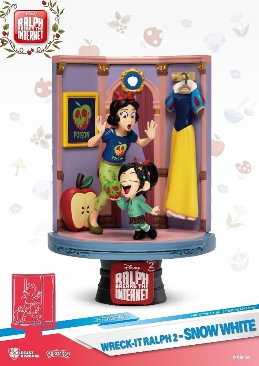 Beast Kingdom Toys Disney: Wreck-It Ralph 2 - Rapunzel PVC Diorama