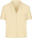 Hunkemöller Essential Jersey Veste Manches Courtes Jaune