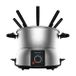 Cecotec 08018 Elektrische Fondue 8 personen Roestvrijstaal 1000W