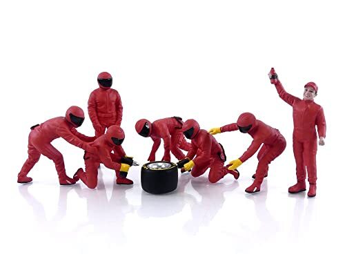 American Diorama - Miniatuurauto om te verzamelen, 76556, rood