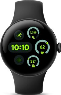 Google Pixel Watch 3 - Smartwatch - 41mm - Zwart/Zwart