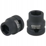 KS Tools 515.0059 1/2" zeskant krachtdop, extra kort, 13,0 mm