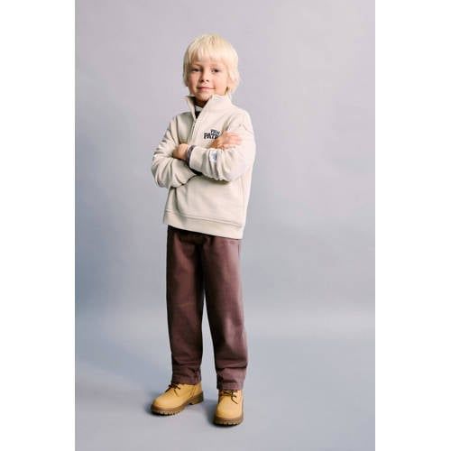 Mango Kids Paw Patrol sweater met backprint beige