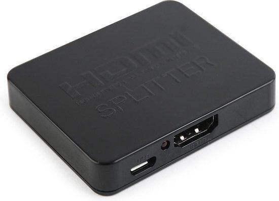 Gembird DSP-2PH4-03 - 2-poorts HDMI splitter - Zwart
