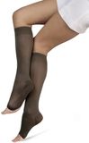 Solidea Gambaletti 140 den NATUR comprente RELAX UNISEX 140 punta aperta cotone 18/21 mmHg Art. 0362A4 Size S