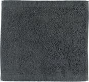 Cawö Cawö Lifestyle Uni Washandje - Antraciet - 30x30