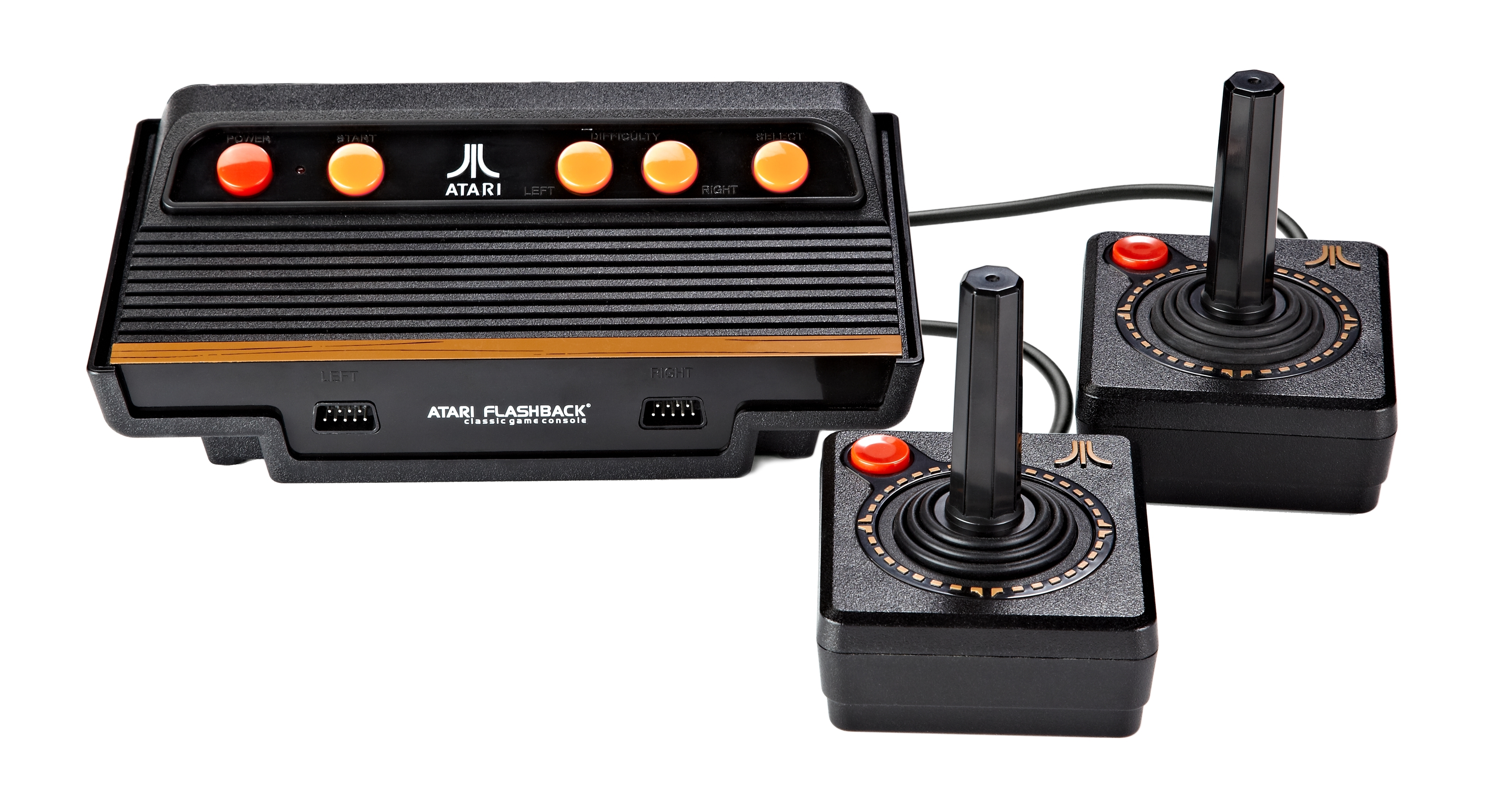 Atari Flashback 8 zwart, oranje, rood / 105