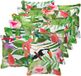 vidaXL - Coussin - 12 pièces - Bois - Multicolore - 40 x 40 cm - Polyester