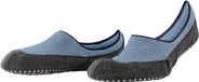 FALKE Cosyshoe Noppen op de zool wol huissokken heren blauw - maat 41-42