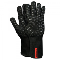 Feuermeister® Feuermeister Aramide Barbecue Gloves - Black - Size 3XL