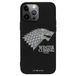 Personalaizer Flexibele beschermhoes voor iPhone 15 Pro Max Winter is Coming, zwart