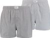 Levi's Wijde boxershort - 2 Pack 002 Grey - Maat L