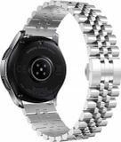 By Qubix - Stalen band - Zilver - Geschikt voor Xiaomi Mi Watch / Xiaomi Watch 2 / Xiaomi Watch S1 / S2 / S3 / S4 (47mm)