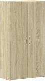 vidaXL Archiefkast Sonoma eiken bewerkt hout 60 x 32 x 115 cm