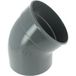 Nicoll - Coude 45° PVC Évacuation Mâle Femelle Ø200