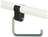 Linido Porte-rouleau de toilette - Acier inoxydable - Réglable - Pliable