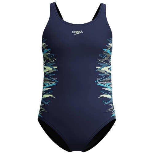 Speedo EnduraFlex sportbadpak Placement donkerblauw