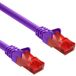 Allteq ALTQ-UTP6-PRP-3 Netwerkkabel Paars, Rood 3 m Cat6 U/UTP Rond