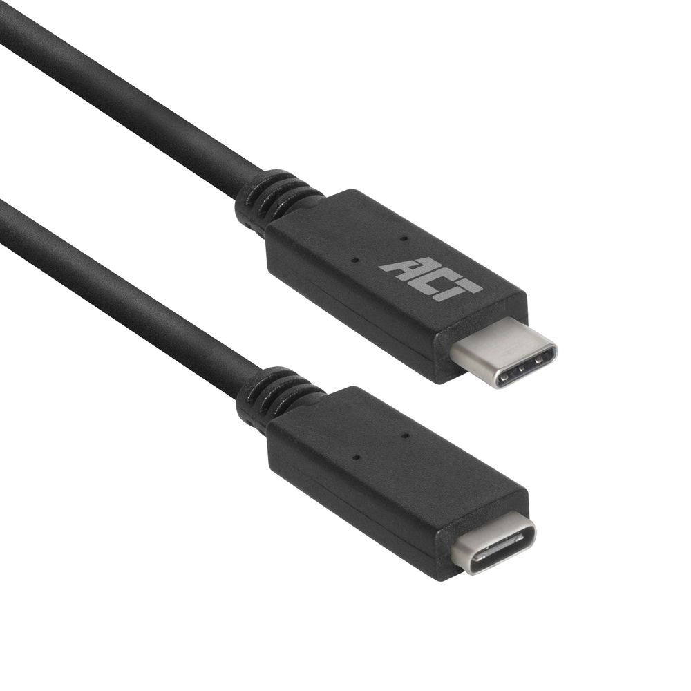 ACT AC7412 USB-kabel - 2m - Zwart