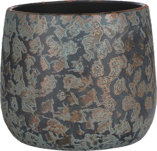 Mica Decorations Clemente Bloempot - H20 x Ø25,5 cm - Terracotta - Koper