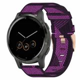 By Qubix - Canvas nylon bandje voor Huawei Watch GT 6 / GT 7 - 41mm - Paars