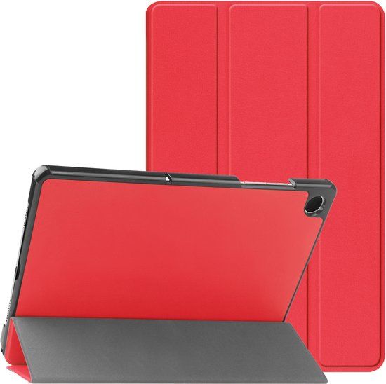 imoshion Tablet Hoes - Geschikt voor Samsung Galaxy Tab A11 Plus - Trifold Bookcase - Rood