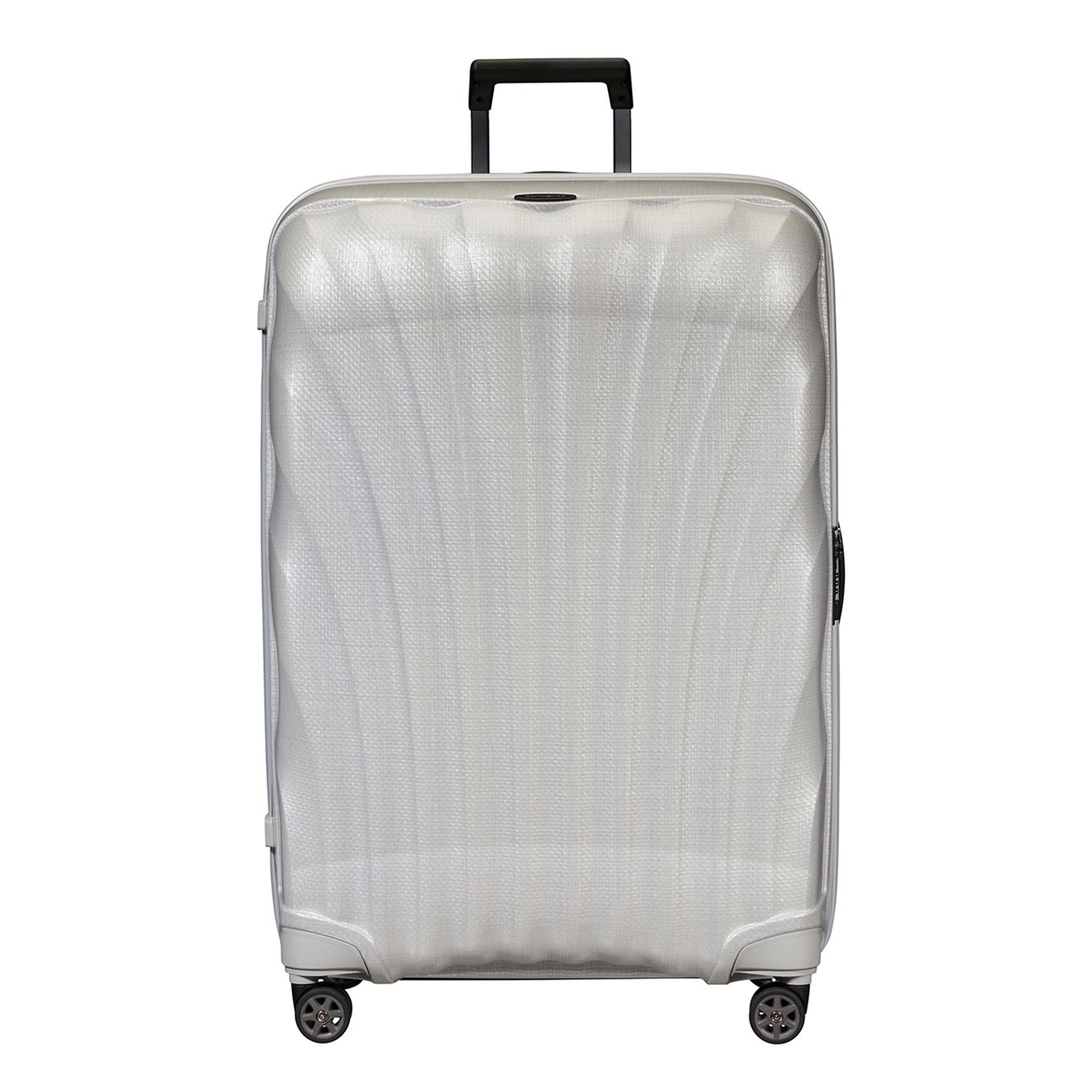 Samsonite C-Lite Spinner 81 off white Harde Koffer Wit