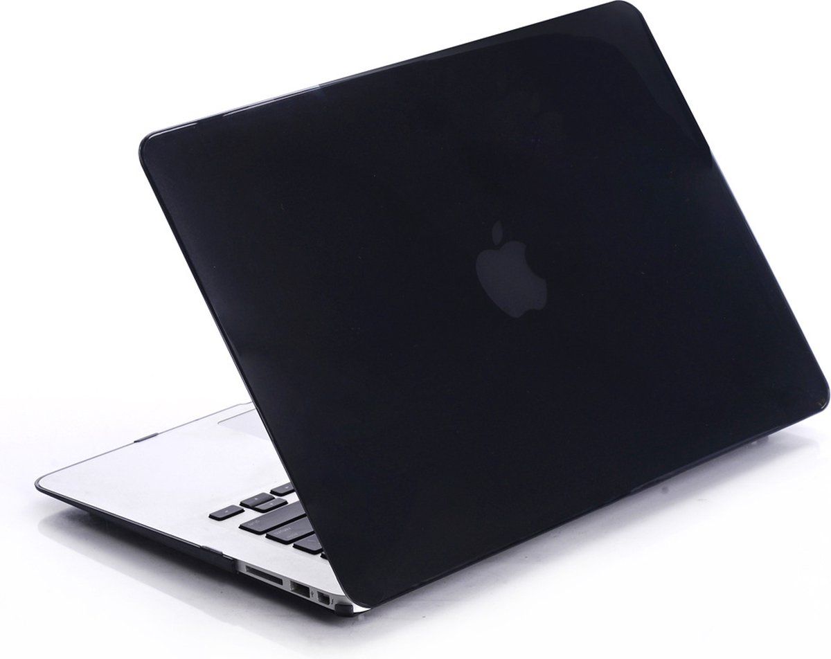 Lunso - MacBook Pro 13 inch (2012-2015) Cover - Glanzend Zwart - Kunststof