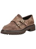 Paul Green Chaussons et mocassins pour femme 1240-001 en daim marron