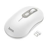 Hoco draadloze 2.4G 1600 dpi computermuis GM21, wit