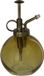 Esschert Design plantenspuit/vernevelaar - glas - olijfgroen/brons - 16.5 cm