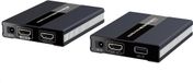 PremiumCord HDMI Extender + USB - 60m - Zero Latency