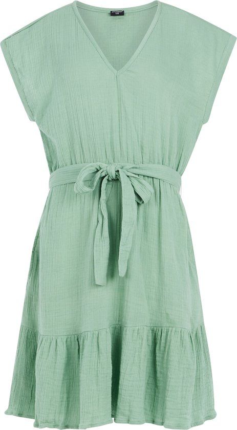 Protest Prtjaylin – Jurk Dames – Zakken – Knielengte – Groen – XS