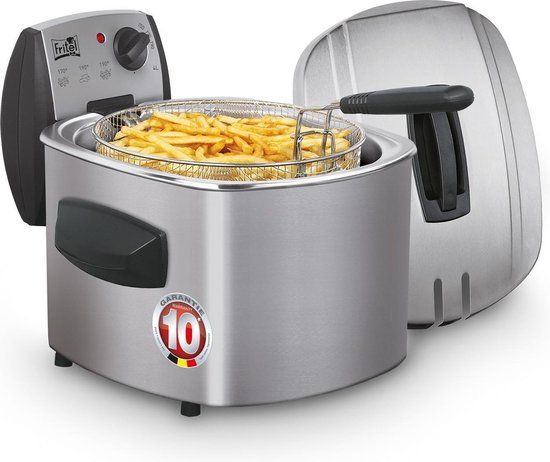 Fritel FR 1480 - Frituurpan / Friteuse - 4L - 3000W - RVS