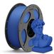 PLA-filament mat, 1,75 mm, Bleu, 1 kg – surface fine