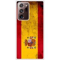 Samsung Galaxy Note Drapeau espagne Verstevigd hoesje met sublimatie bedrukking