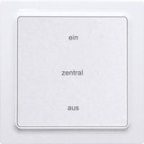 Eltako F2ZT55E-wg Bouton sans fil 2 canaux montage en surface
