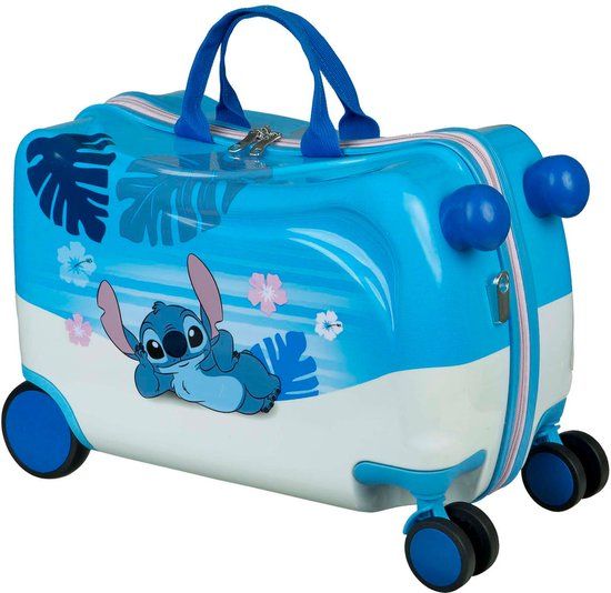 Undercover Lilo & Stitch Loopwagen - 4-wiel kinder trolley 47,5 cm (Lilo & Stitch)