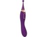 Javida 2 in 1 Pulserende Vibrator Paars